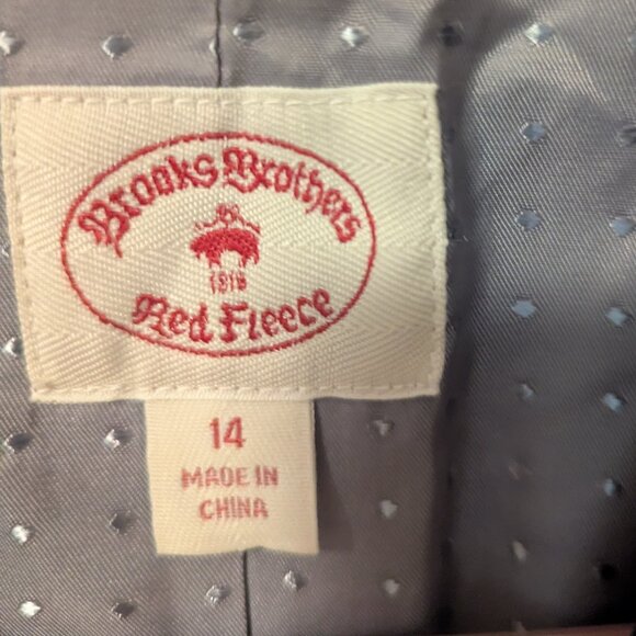 Brooks Brothers Red Fleece Blazer Pinstripe 3 Button Heritagecore Preppy Prep - Picture 5 of 9